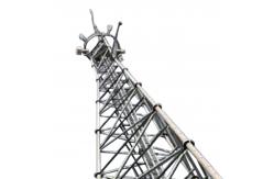 China Angle Hot Dip Galvanized 100 Foot Self Supporting Tower Three Legged supplier