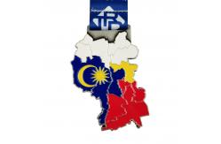 China Custom Map Medal Zinc Alloy Soft Enamel Award supplier