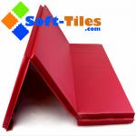 4'X8'X2 Fold Up Gymnastics Mat / Aerobic Exercise Mat Moisture Resistant