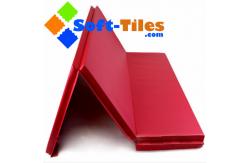 China 4'X8'X2 Fold Up Gymnastics Mat / Aerobic Exercise Mat Moisture Resistant supplier