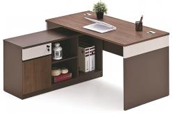 China Modern 1.4M Compact Computer Table E1 Grade Panel For Office supplier