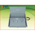 School Tabletop Computer Monitor Lift , Manual Flip Up Single Computer Table for sale