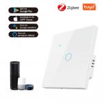 300W Zigbee 2 Gang Light Switch 94-V0 Smart Wifi Touch Wall for sale