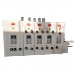 Carton Box 2 Colors Corrugated Paper Printing Machine Chain Feeder Slotting for sale