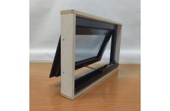 China Thermal Break  Aluminum Awning Window Double Tempered Glass Energy-Saving Efficiency supplier