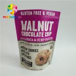 Full Color Printing Plastic Pouches Packaging  Customized Color For Dried Foods for sale