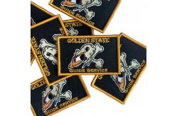 China 3D Merrowed Embroidered Sports Patches For Garments Bedding Tablecloths supplier