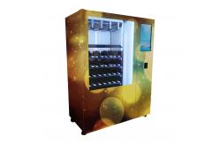 China Biscuits Cookies Mini Mart Vending Machine With Adjustable Channels Big Touch Screen supplier