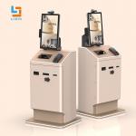 Contactless Payment Hotel Self Check In Kiosk With RFID NFC Reader Capacitive/IR Touch for sale