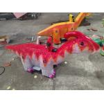 Smoke Effects Dinosaur Electric Scooter For Children Expedition for sale