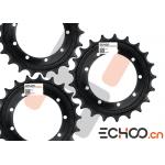 KX91-3 Mini Excavator Chain Sprocket For Kubota Mini Digger Undercarriage for sale