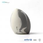 Gray White Poly Bag ODM Makeup Puff Sponge For Face