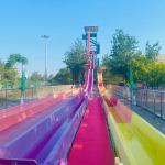 Outdoor And Indoor Fiberglass Swimming Pool Slide Customized for sale
