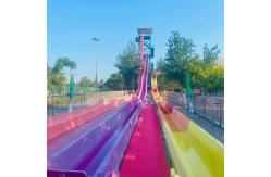 China Outdoor And Indoor Fiberglass Swimming Pool Slide Customized supplier