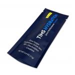 Custom Printed Heat Seal Sample Sachet Packaging Flat Pouch Three Side Seal Bag for sale