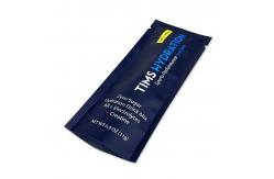 China Custom Printed Heat Seal Sample Sachet Packaging Flat Pouch Three Side Seal Bag supplier