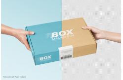 China Silk Screen Printing Mailing Shoe Box Custom Printing Express Gift Box supplier