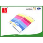 Cable Tie Custom With Supermarket Package , Reusable Cable Ties Candy Color for sale