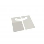 Custom  White Pvc Hang Tags Blank Waterproof Hanging Tags for sale