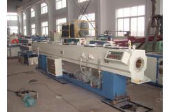 China Double Screw PVC Pipe Making Machine , Plastic Cpvc Pipe Extruder Machine supplier