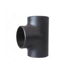 ASME B16.9 Alloy Tube Fittings Black Equal Seamless Pipe Tee for sale