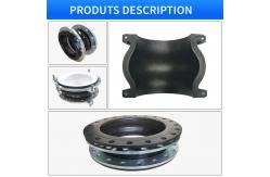 China Flange Connection Oil-proof Seismic Compensator Ss304 Single Sphere Rubber Expansion Joint supplier