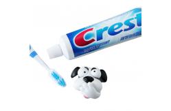 China PVC Spread Heads Toothpaste Caps Toy Cat Head With Cartoon Patterns supplier