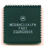 Integrated Circuit Chip 8-Bit Microcontroller   MC68HC11A1FN MOTOROLA MQFP64 for sale