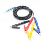 Electronic STG Block Type Lead Wire Test Cable 4-wire Serial Test Probe With Banana Plugs for sale