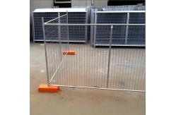 China Interlocking 2.1m Tall Metal Tempoary Fence Galvanized Frame Design For Construction supplier