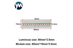 China UV LED Module 45W High Power Line Light Source Seamless Splicing Curing Module supplier
