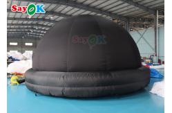 China ODM Black Inflatable Planetarium Dome Tent Blow Up Projection Tent supplier
