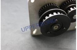China Blackened Surface Treatment Driving Gear Box In Mk8 Mk9 Tobacco Machine supplier
