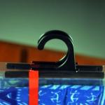 Garment  Laminated Zip Plastic Poly Bag with Hanger Custom Printed