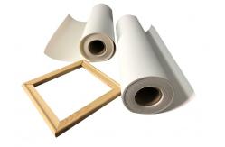 China Inkjet Printing Matte Coated Cotton Canvas Roll Pigment Dye Fine Art supplier