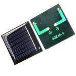 0.3 V DIY Mini Epoxy Resin Solar Panel Charged LED Lights Keychain Pendant for sale