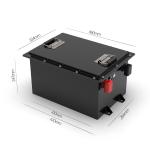 Lightweight Compact Lithium AGV Batteries 1500W 48V30AH for sale
