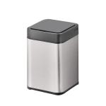 Square Electric Smart Garbage Bin Home Trash Can With Lid And Automatic Sensing