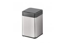 China Square Electric Smart Garbage Bin Home Trash Can With Lid And Automatic Sensing supplier