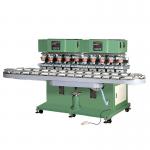 Ten Color Tampo printing Pad Printing Machine with Conveyor for sale