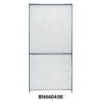Industrial 8x4 Wire Mesh Partition Panels Powder Coated Assembled for sale