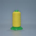 Yellow Reflective Yarn UV Resistant With Glass Bead Coating for sale