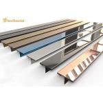ASTM 8FT Stainless Steel Tile Edging Strip Decoration Profile T Tile Trim for sale