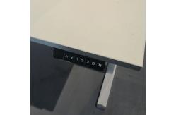 China 1.6M White Ergonomic Wood Electric Height Adjustable Standing Desk supplier