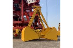 China High Capacity Mechanical Grab Bucket, 22 Cubic Meter Four Rope Grab supplier