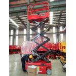 Steel Mobile Lifting Platform Electric Scissor Lift With PLC Control System