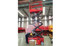 China Steel Mobile Lifting Platform Electric Scissor Lift With PLC Control System supplier