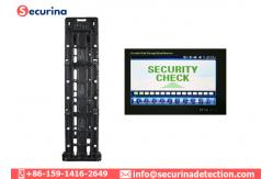 China Foldable Archway Metal Detectors Portable Security Gate With Power Consumption 12W supplier