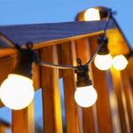 Camping Ball Light String Connected To Outdoor Horse Racing LED Light
