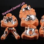 CAD CAM Removable Partial Denture Metal Framework 3Shape Exocad Denture Design for sale